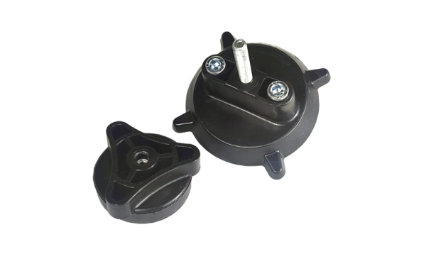 Канистра экспедиционная плоская для ГСМ ART-RIDER 10л с креплением (ч) Канистра экспедиционная плоская для ГСМ ART-RIDER 10л с креплением (ч)